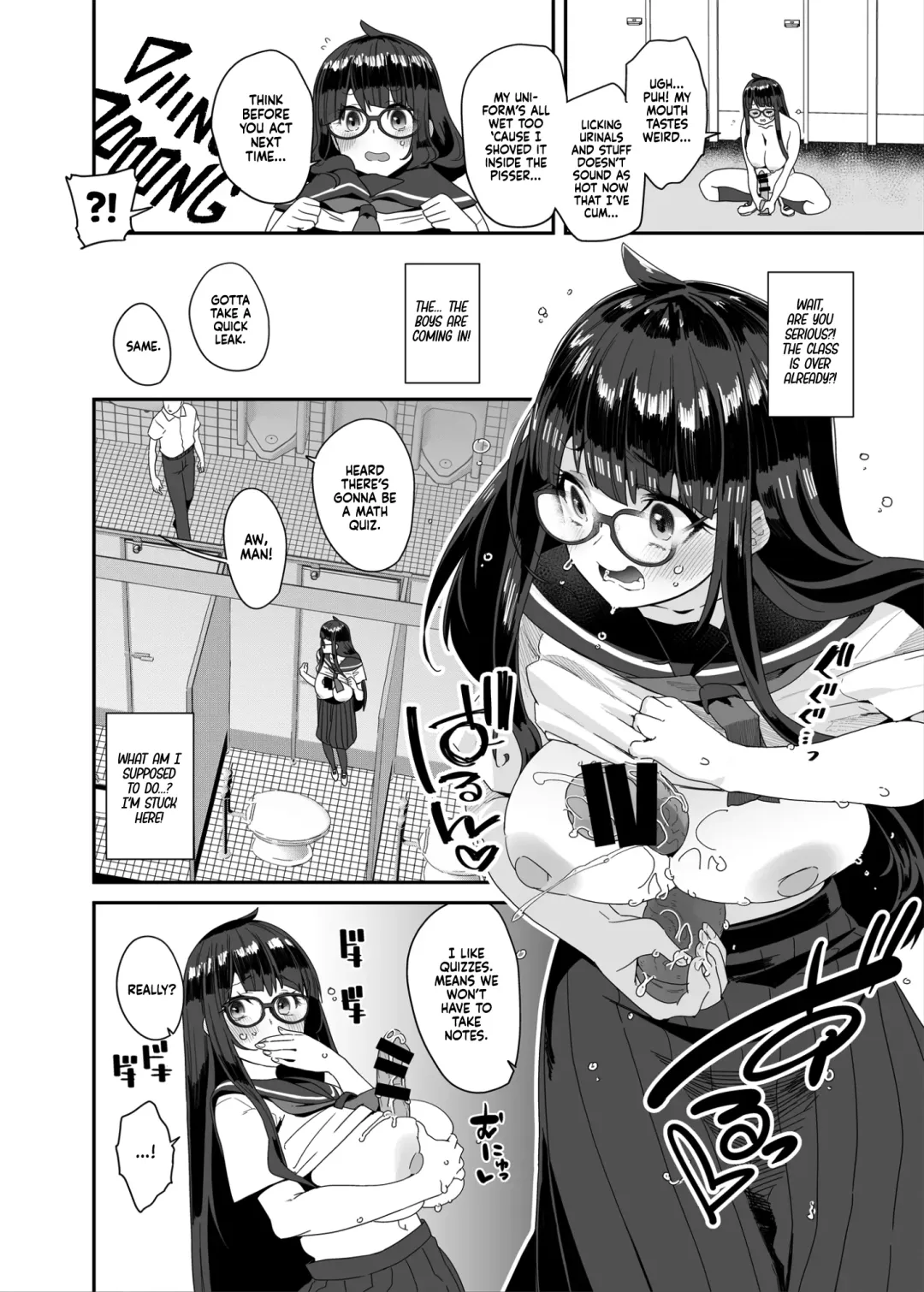 [Maeshima Ryou] Dosukebe Kyonyuu JC ga Kounai Onanie Suru Hanashi | The Slutty, Stacked Middle-Schooler Who Shlicks During Class Fhentai - Page 25