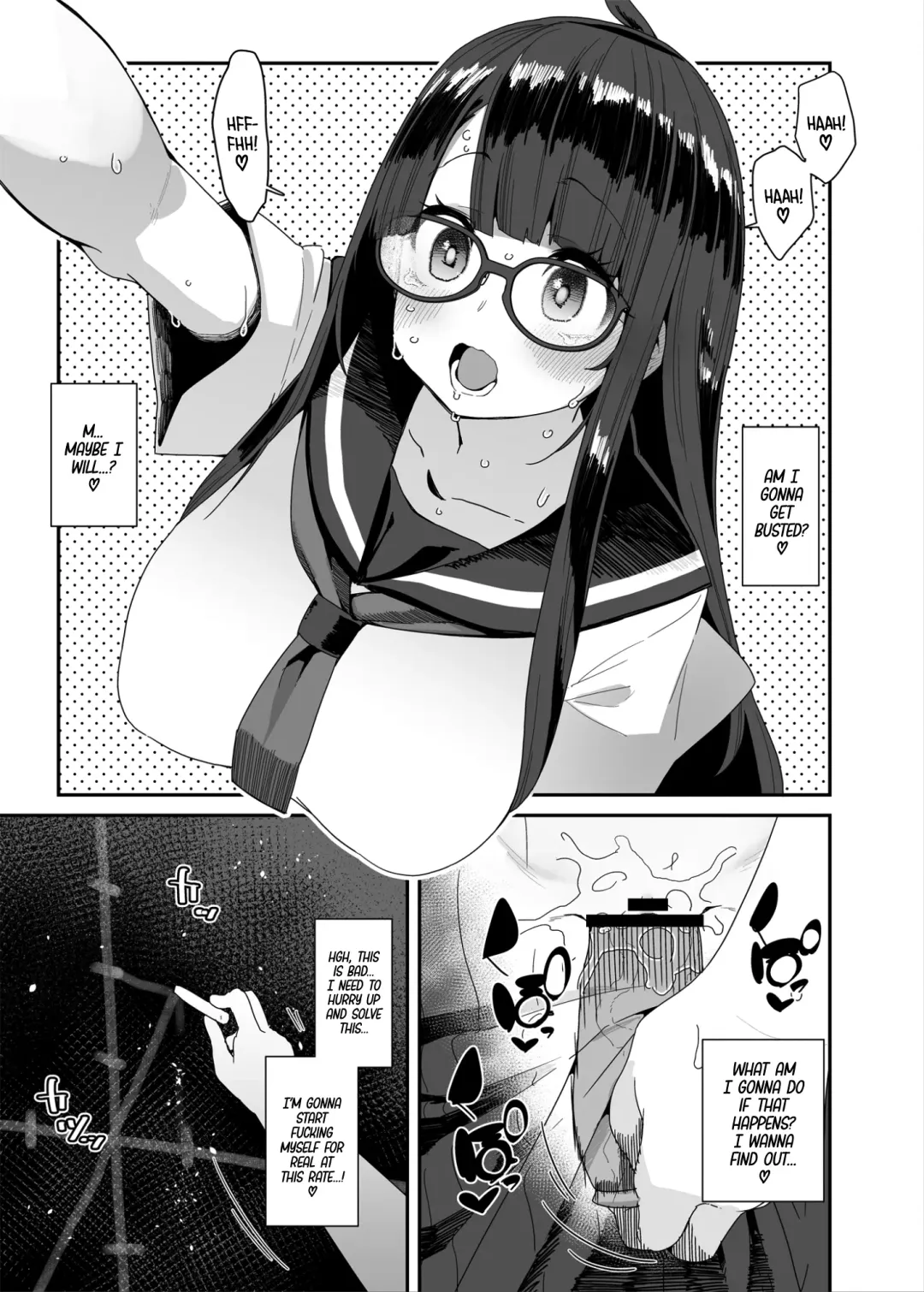 [Maeshima Ryou] Dosukebe Kyonyuu JC ga Kounai Onanie Suru Hanashi | The Slutty, Stacked Middle-Schooler Who Shlicks During Class Fhentai - Page 44