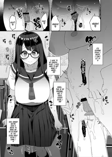 [Maeshima Ryou] Dosukebe Kyonyuu JC ga Kounai Onanie Suru Hanashi | The Slutty, Stacked Middle-Schooler Who Shlicks During Class Fhentai - Page 42