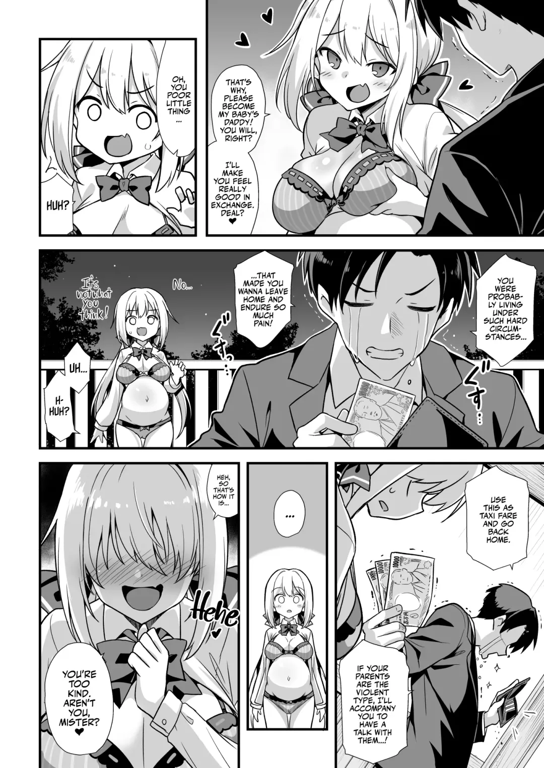 [Kokutou Nikke] Kaidan Toshi Densetsu Shinya no Eki de Mesugaki ni Totsuzen Ecchi o Semarare Shiboritorareru Hon | I Got Lost at the Kisaragi Station, and a Spooky Brat Fucked Me Dry! Fhentai - Page 11