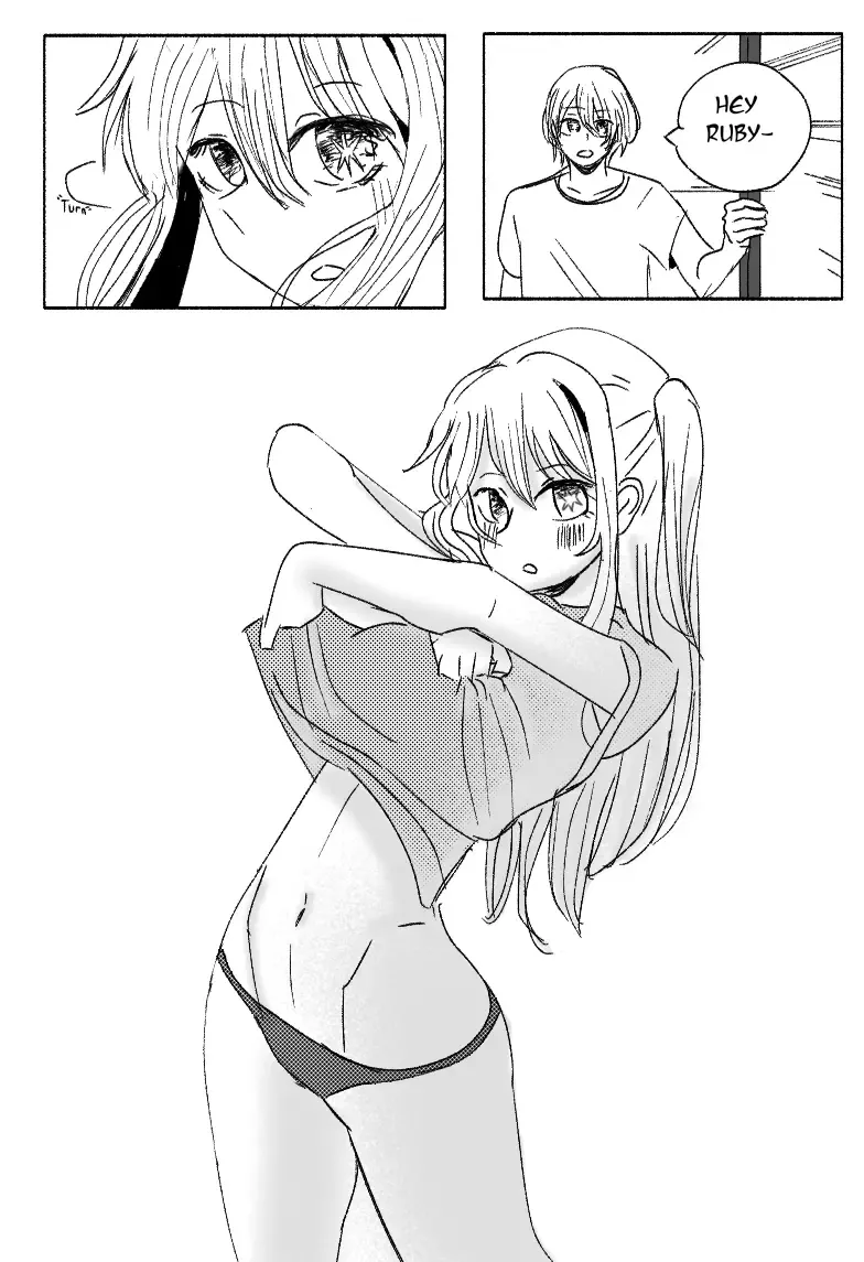 Aqua x Ruby (decensored) Fhentai - Page 1