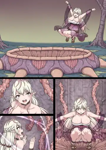 Yuwaku Kyonyuu Onna Elf ha Sakunyuu Monster no Esa ni sare～Jiman no Kyonyuu wo H ni Kaizou sare Sakunyuu Jigoku ni Otosareru Karada～ Fhentai - Page 86