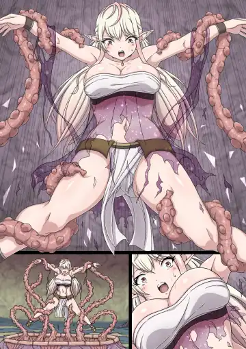 Yuwaku Kyonyuu Onna Elf ha Sakunyuu Monster no Esa ni sare～Jiman no Kyonyuu wo H ni Kaizou sare Sakunyuu Jigoku ni Otosareru Karada～ Fhentai - Page 90