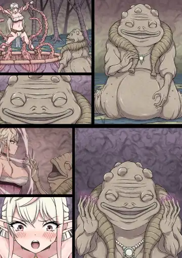 Yuwaku Kyonyuu Onna Elf ha Sakunyuu Monster no Esa ni sare～Jiman no Kyonyuu wo H ni Kaizou sare Sakunyuu Jigoku ni Otosareru Karada～ Fhentai - Page 94