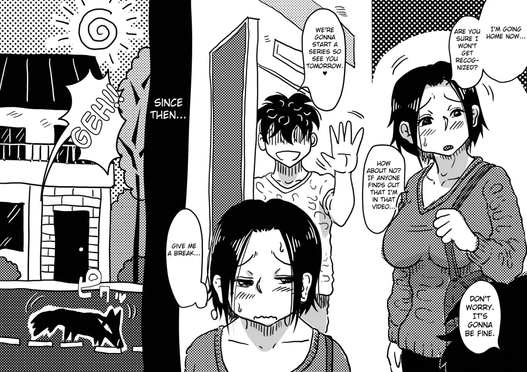 [Haitoku Sensei] Hajimete no AV Ninkatsu Rei no "Ano Okaa-san" ga Musuko no Adult Video de Nakadashi Sarete Ninshin Saserarete Shimau Hanashi. Fhentai - Page 45