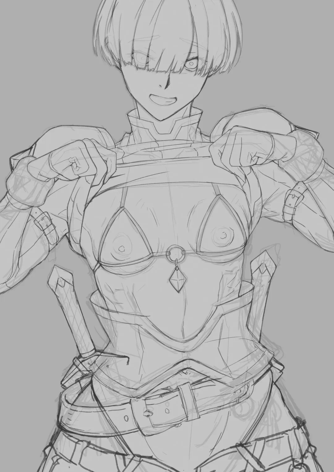 [Asaki Takayuki] Rouwan Nyokenshi wa Kakusenai Fhentai - Page 33