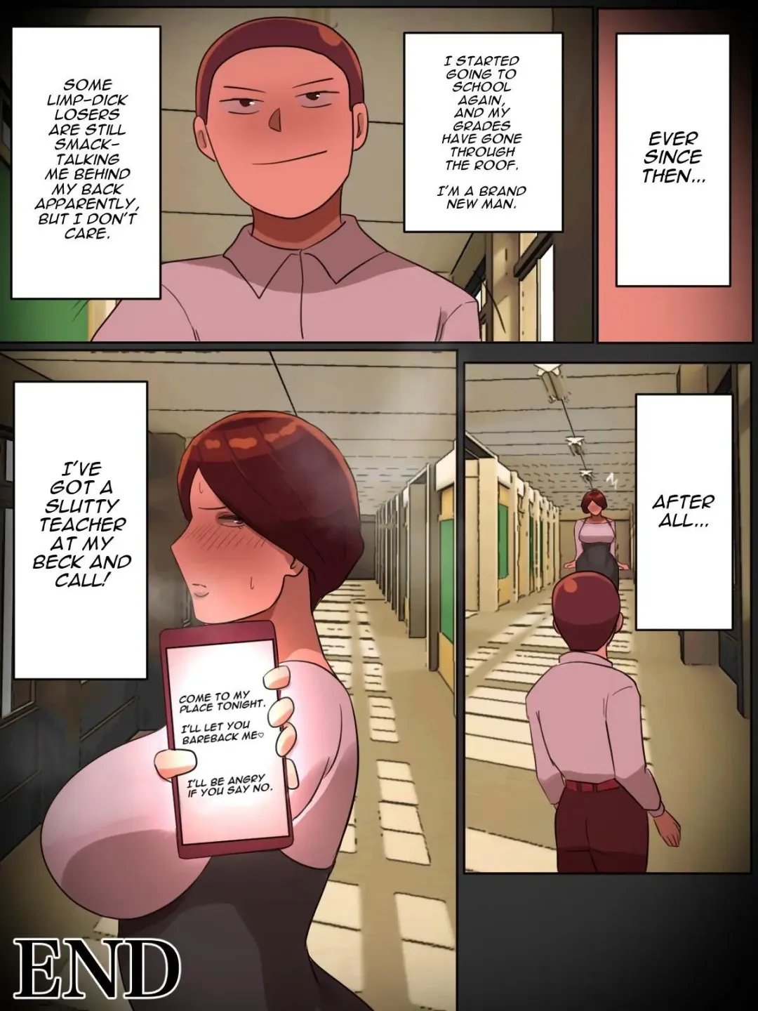 Sensei kara no Sekkyou Chuu ni "Sex Shimashou" tte Ittara Dou Narun Darou? | What would happen if you said "Let's have sex." while your teacher was scolding you? Fhentai - Page 33