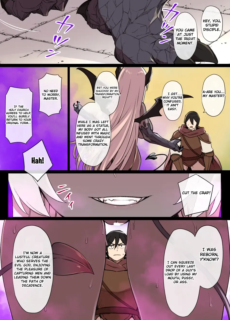 [Kusayarou] The Gargoyle's Curse Fhentai - Page 11