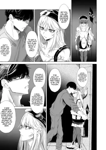 [Sisei] Josou DeliHeal Yondara, Kaisha no Joushi ga Kita. | My Boss is a Cross-dressing Call Girl. Fhentai - Page 8