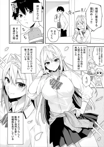 肉食系ヴィーガンギャルエルフは弟ちんぽに夢中 Fhentai - Page 3