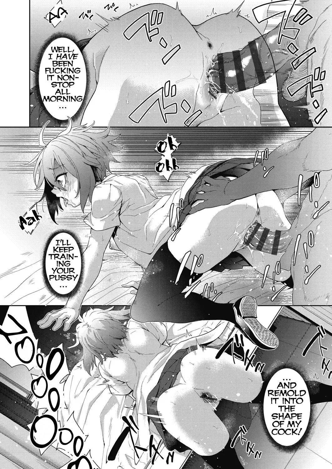 [Tetsuna] Ryoujoku Rensa | Chain of Defilement Ch. 1-3 Fhentai - Page 32