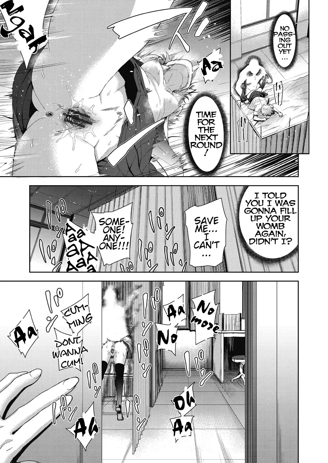 [Tetsuna] Ryoujoku Rensa | Chain of Defilement Ch. 1-3 Fhentai - Page 35