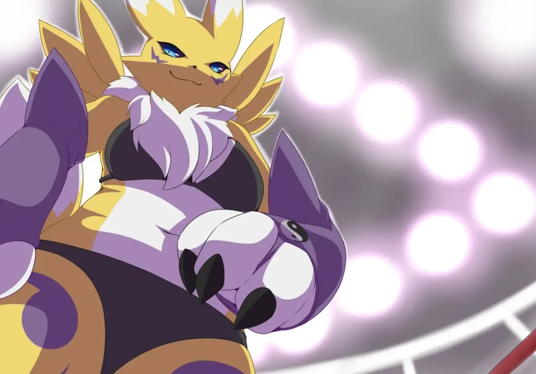 RENAX Dominated By Female Renamon Fhentai - Page 1