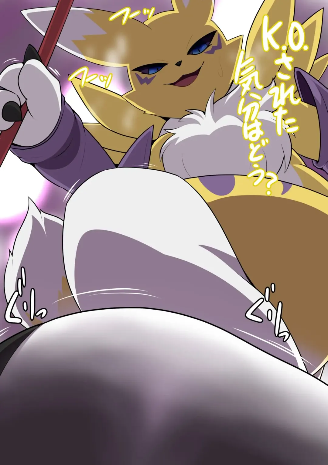 RENAX Dominated By Female Renamon Fhentai - Page 3