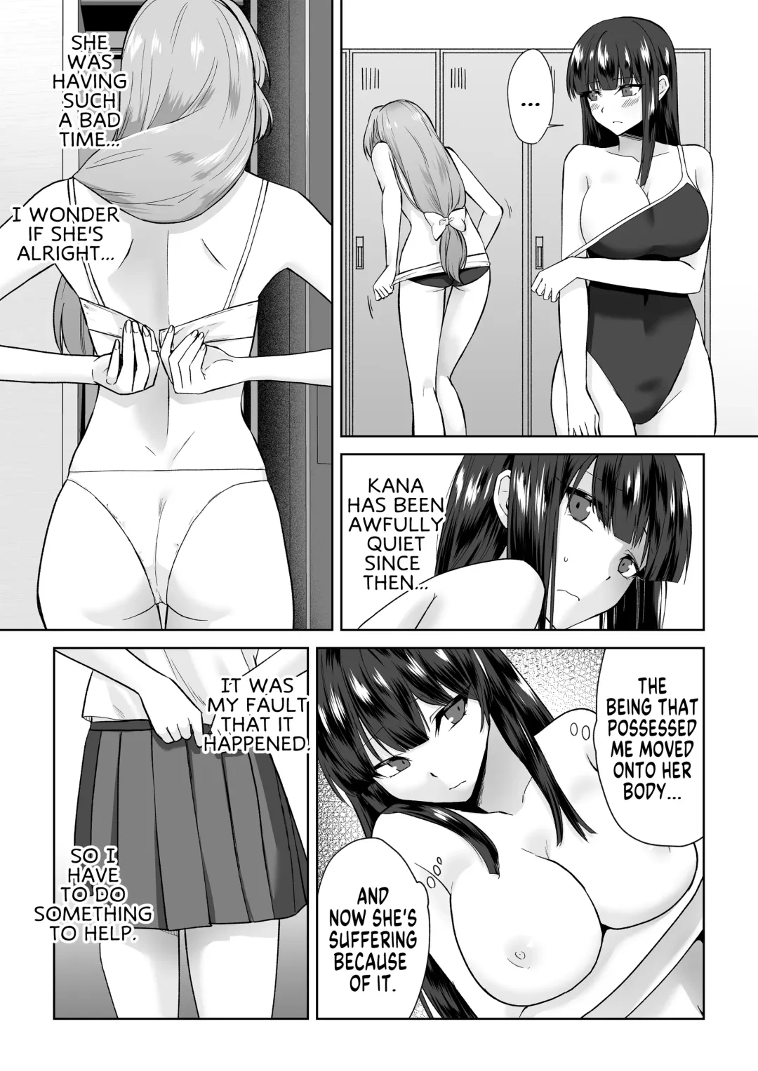 [Touchuu Kasou] Joshikousei Sennyuu Repo 2 ~Hanzaisha ga Onnanoko ni Hyoui shite mita~ | Schoolgirl Infiltration Report 2 ~A Criminal Possessing Girls~ Fhentai - Page 1