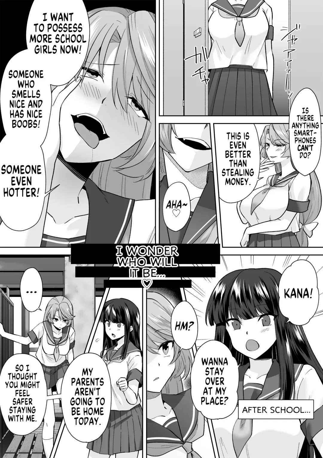 [Touchuu Kasou] Joshikousei Sennyuu Repo 2 ~Hanzaisha ga Onnanoko ni Hyoui shite mita~ | Schoolgirl Infiltration Report 2 ~A Criminal Possessing Girls~ Fhentai - Page 11