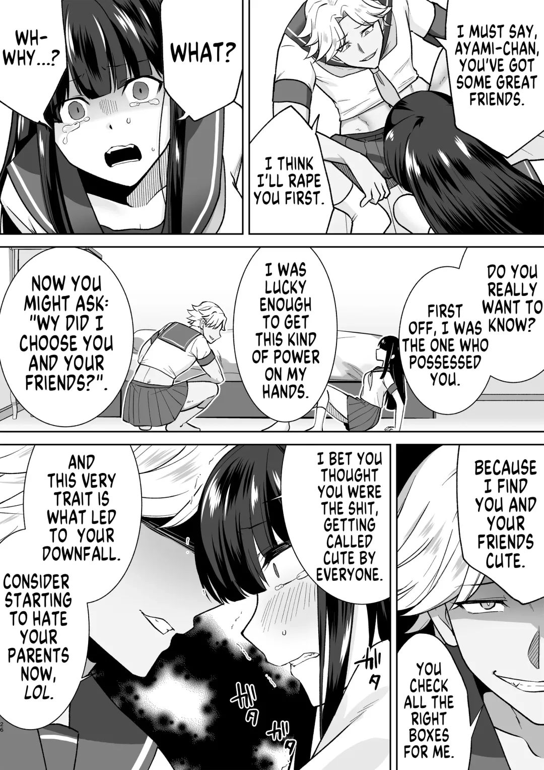 [Touchuu Kasou] Joshikousei Sennyuu Repo 2 ~Hanzaisha ga Onnanoko ni Hyoui shite mita~ | Schoolgirl Infiltration Report 2 ~A Criminal Possessing Girls~ Fhentai - Page 26