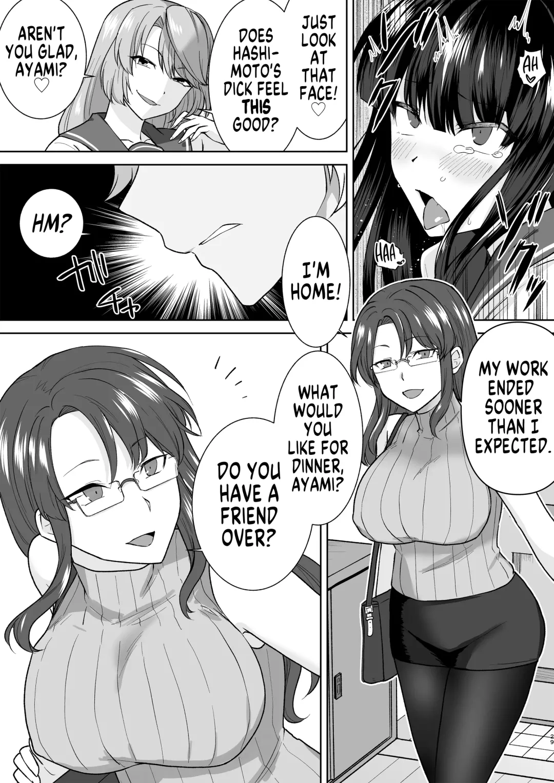 [Touchuu Kasou] Joshikousei Sennyuu Repo 2 ~Hanzaisha ga Onnanoko ni Hyoui shite mita~ | Schoolgirl Infiltration Report 2 ~A Criminal Possessing Girls~ Fhentai - Page 29