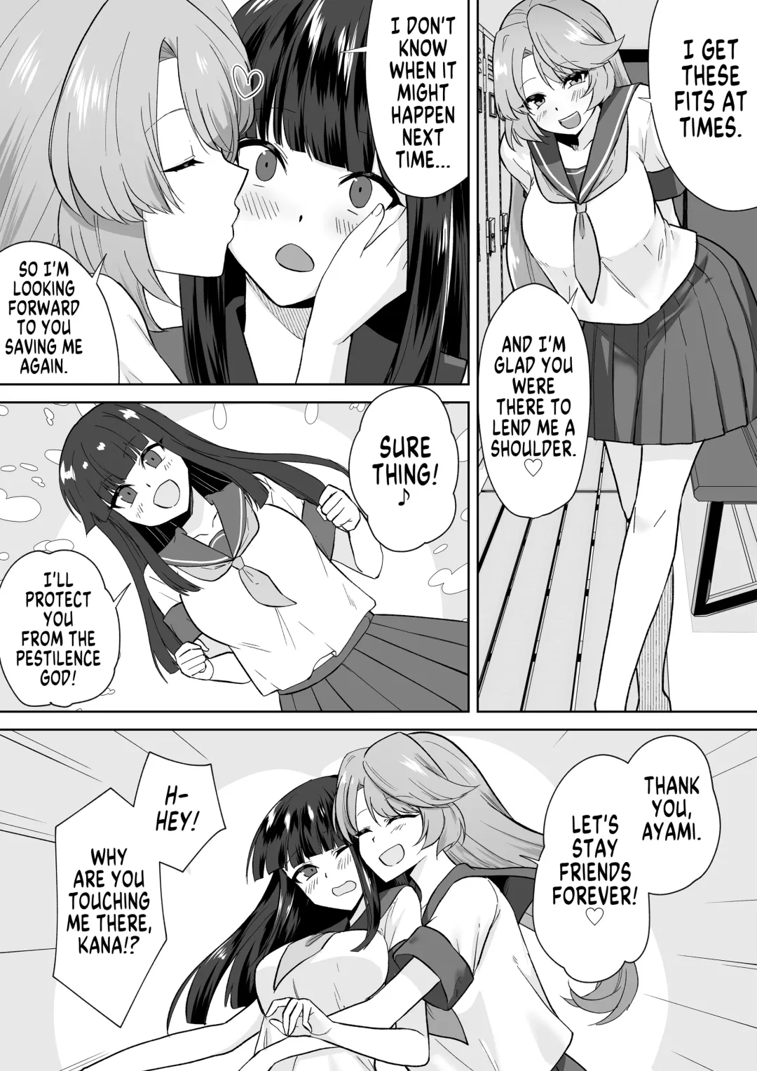 [Touchuu Kasou] Joshikousei Sennyuu Repo 2 ~Hanzaisha ga Onnanoko ni Hyoui shite mita~ | Schoolgirl Infiltration Report 2 ~A Criminal Possessing Girls~ Fhentai - Page 4