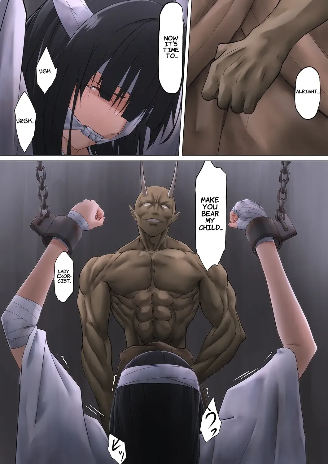 [Mogo-721] Shrine Maiden Demon Rape Fhentai - Page 133