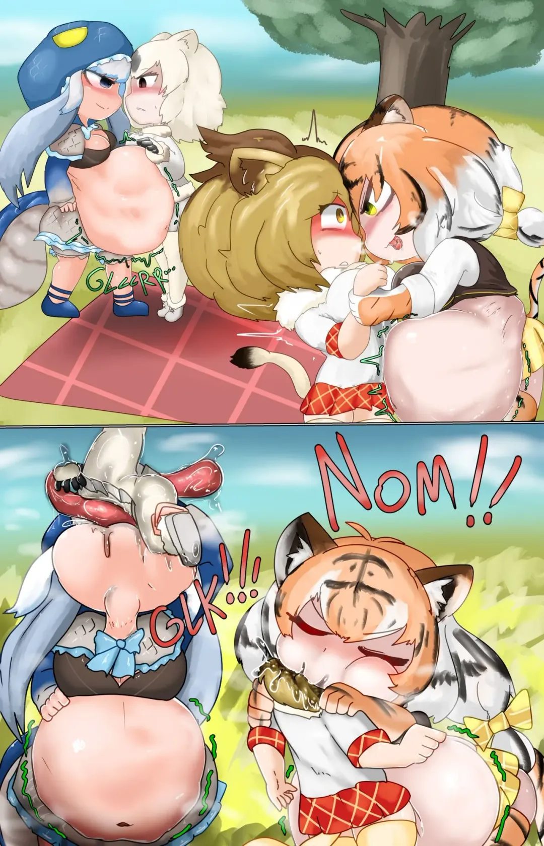 [Hughoftheskies] Kemono friends vore Fhentai - Page 1