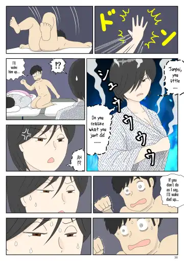 Onaneta Kaa-san 2 ~Otto no Yoko de~ | Masturbating to Mom ~Beside Her Husband~ Fhentai - Page 36