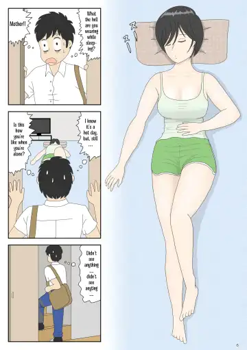 Onaneta Kaa-san 2 ~Otto no Yoko de~ | Masturbating to Mom ~Beside Her Husband~ Fhentai - Page 6