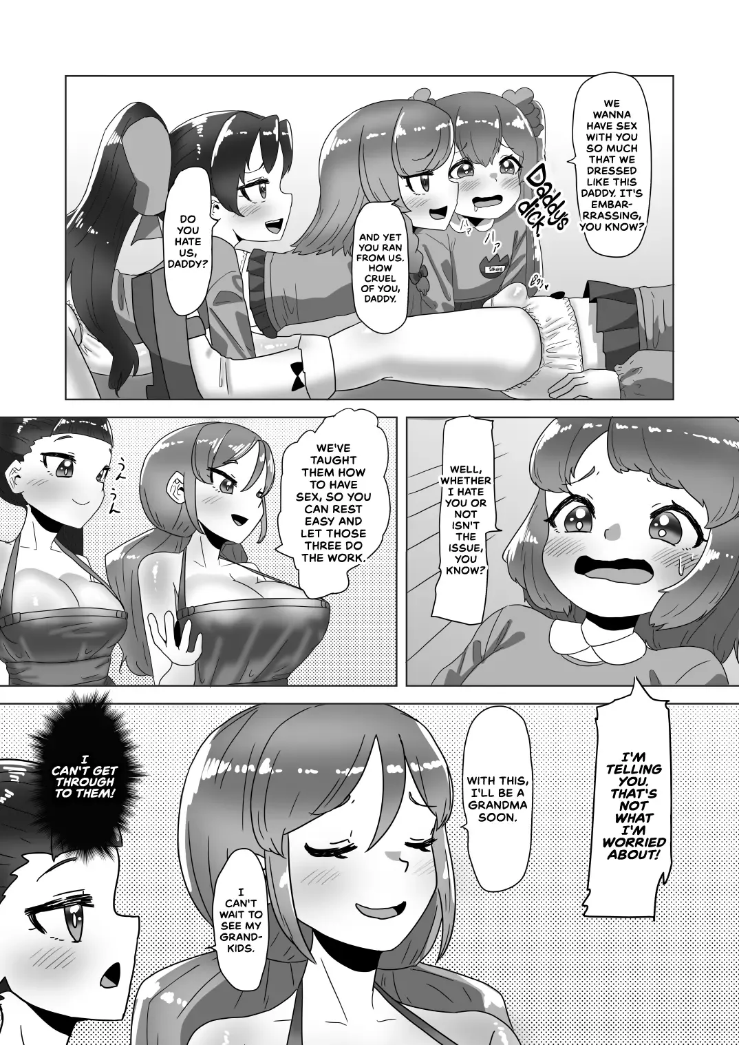 [Apacchi] Otokonoko Papa to Futanari Kazoku no Dairankou Party! Fhentai - Page 11