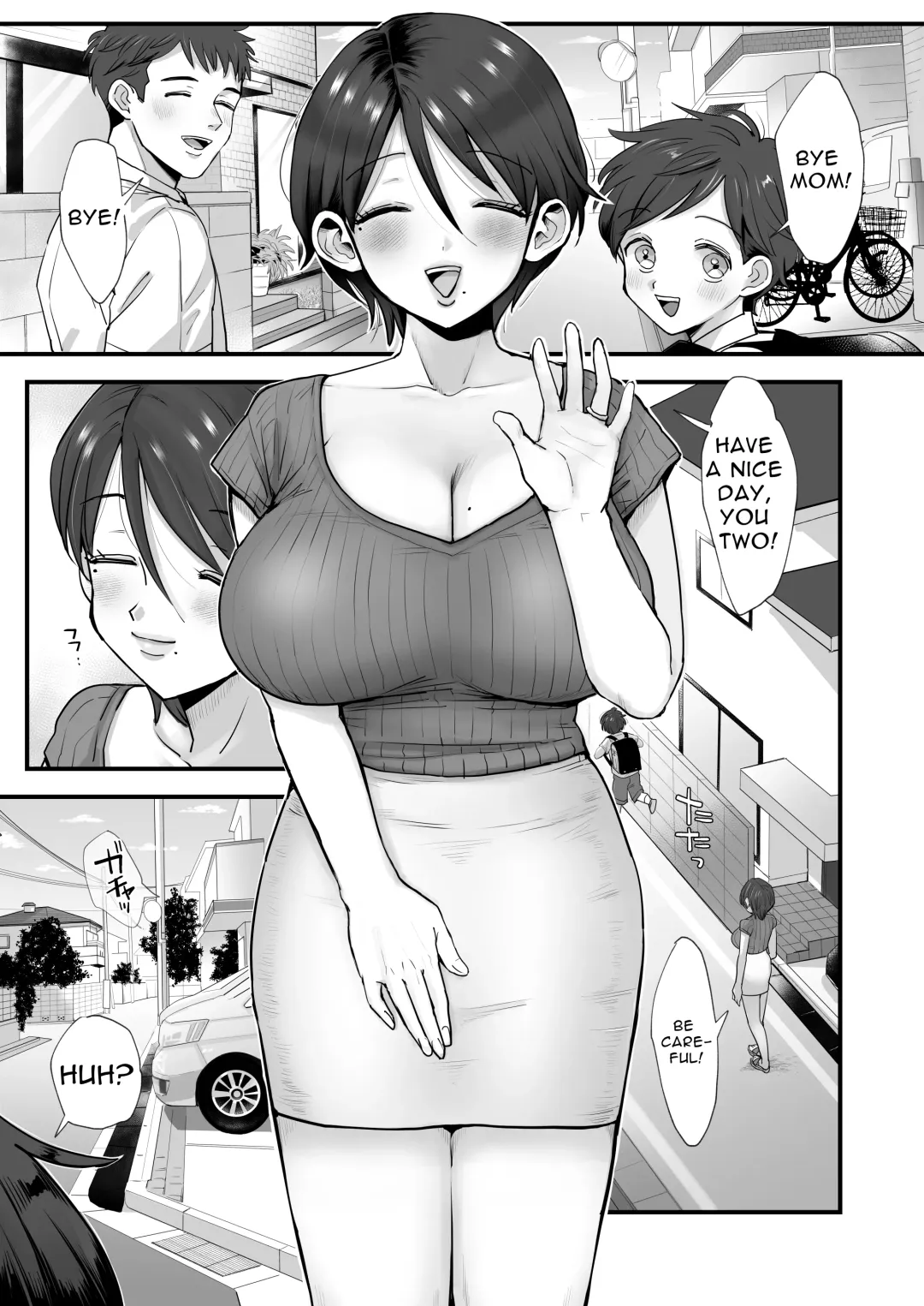 [Eda] Hosome Ottori Kyonyuu Mama. | Gentle, Busty, Narrow Eyed Momma. Fhentai - Page 3