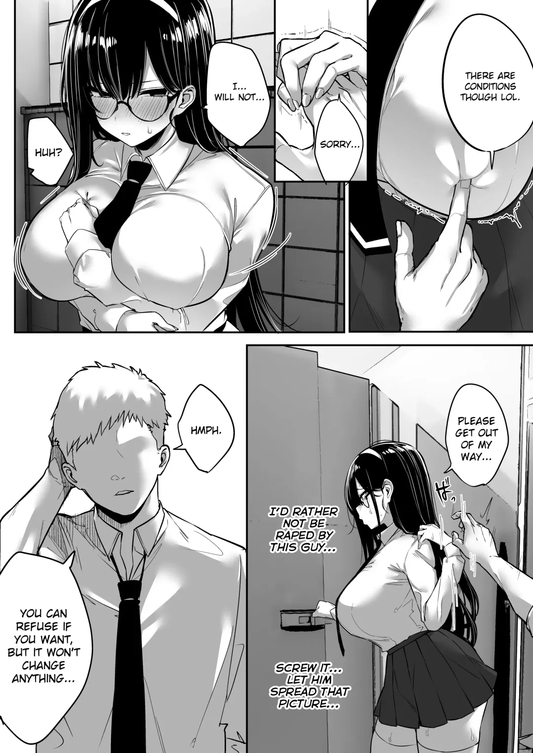 [Mitsudoue] Kiyowa na Kanojo wa Nagasare Netorare | Weak-willed Girlfriend Swept Away and NTR'ed. Fhentai - Page 15