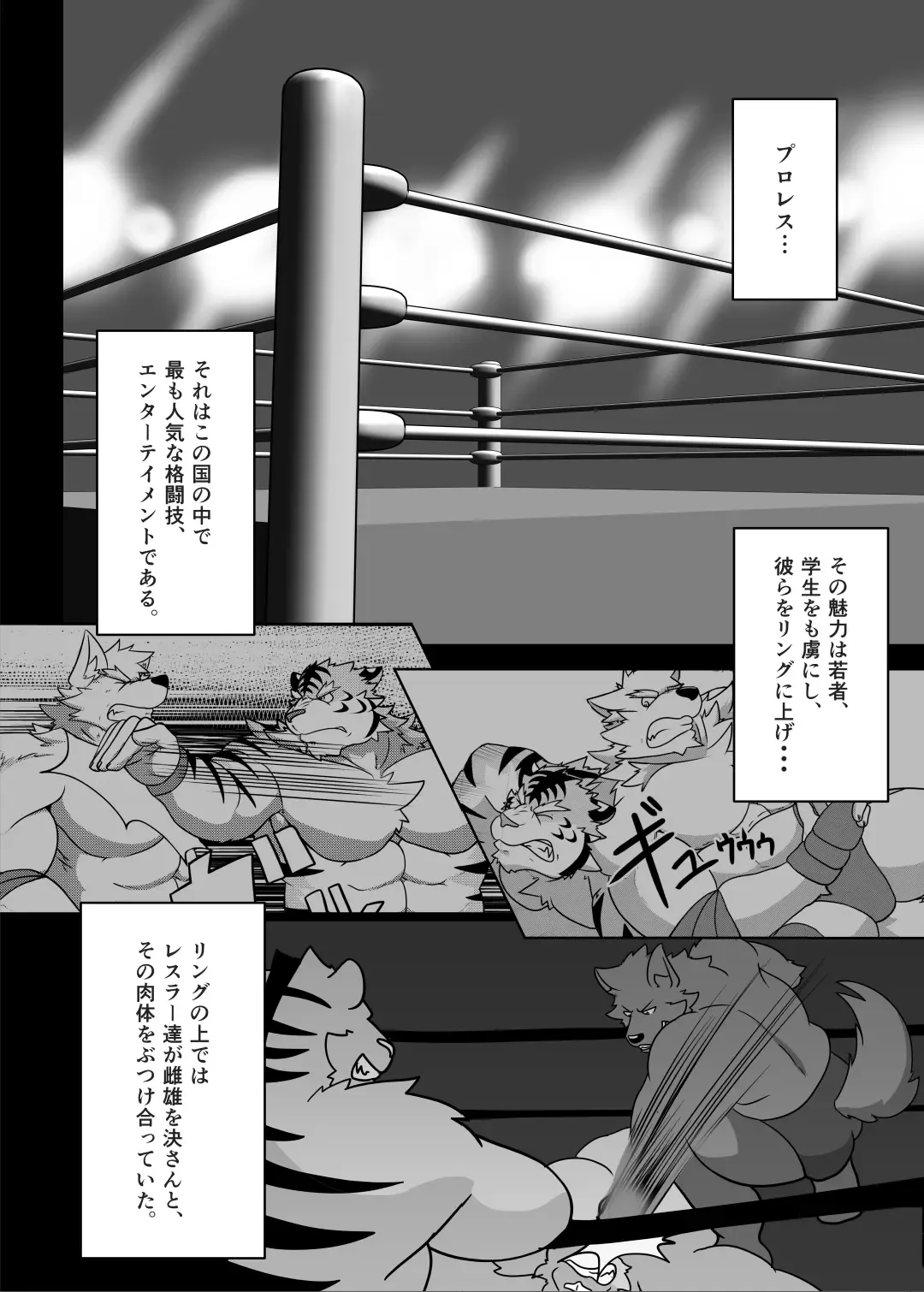 [Aki] ProWres Ring Kiba PRIVATE MATCH Fhentai - Page 6