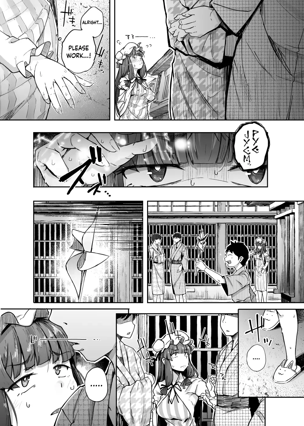 [Flanvia] Ana to Muttsuri Dosukebe Daitoshokan 4 Fhentai - Page 14