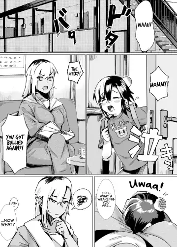 [Murabito C] Miwaku no Yanmama Ecchi na Kosodate Hisshouhou | The Amazing Gyaru Mom and Her Erotic Parenting Success! Fhentai - Page 2