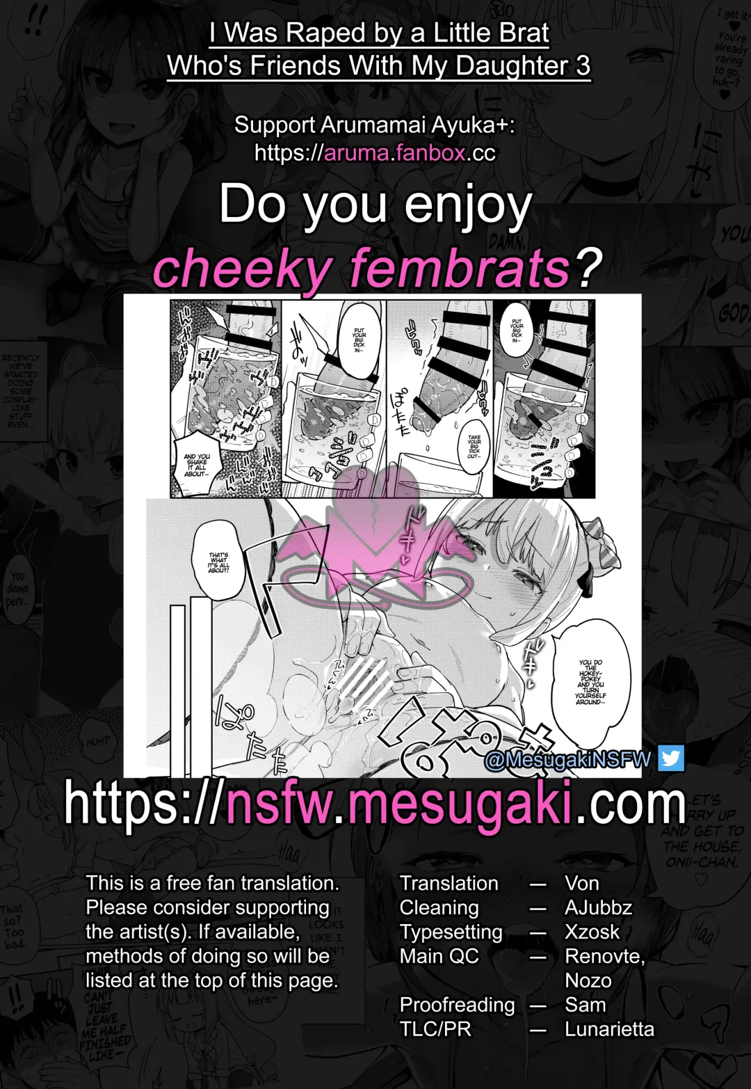 [Arumamai Ayuka Plus] Musume no Tomodachi no Mesugaki ni Okasaremashita 3 | I Was Raped by a Little Brat Who's Friends With My Daughter 3 Fhentai - Page 38