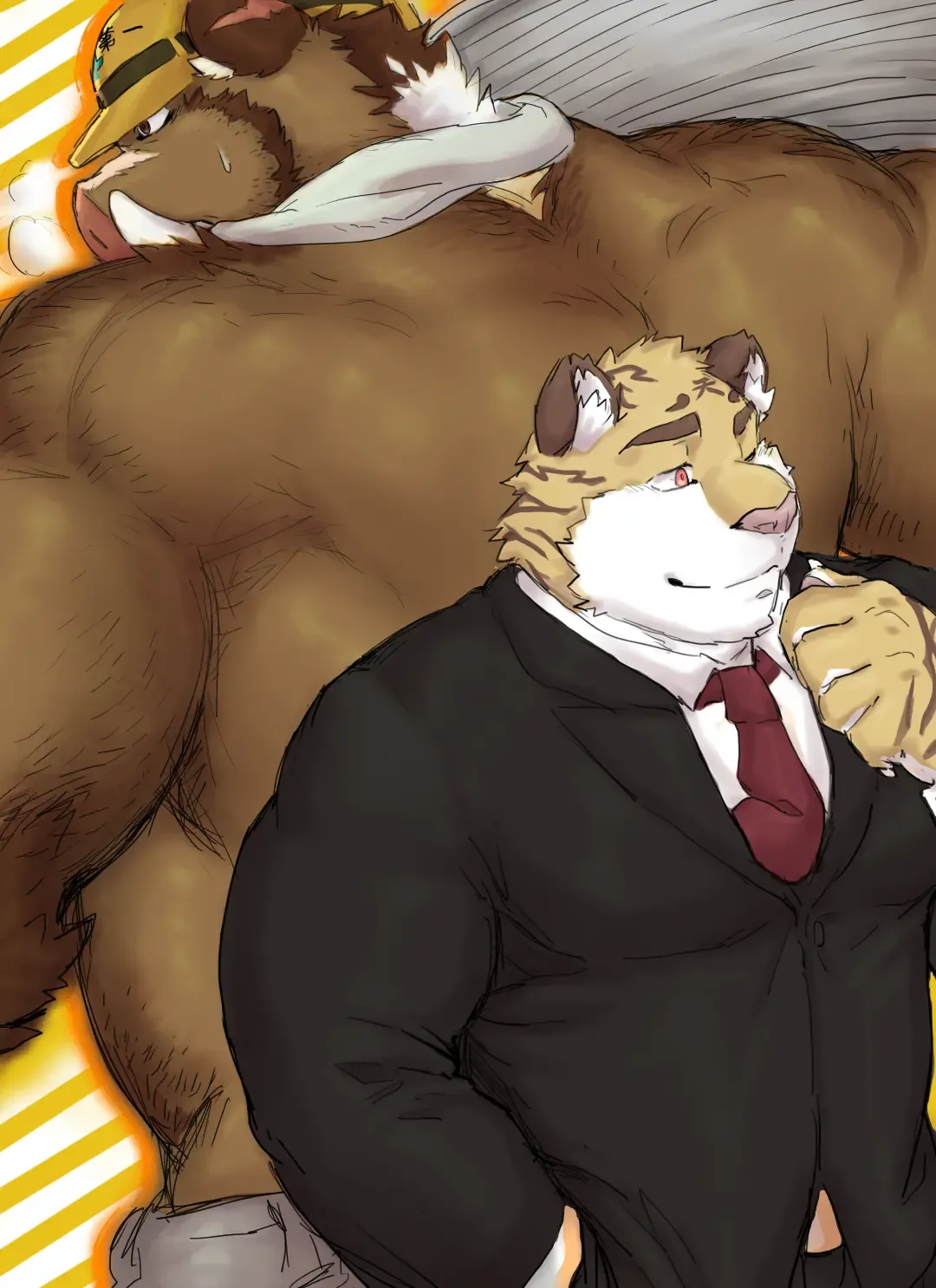 [Renoky] Kantsuu Kouji | Encounter on Construction site (decensored) Fhentai - Page 26