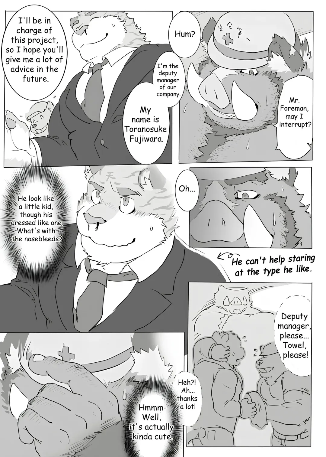 [Renoky] Kantsuu Kouji | Encounter on Construction site (decensored) Fhentai - Page 6