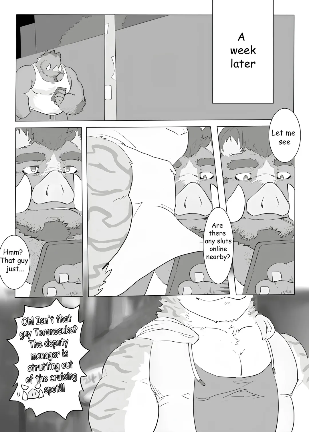 [Renoky] Kantsuu Kouji | Encounter on Construction site (decensored) Fhentai - Page 9