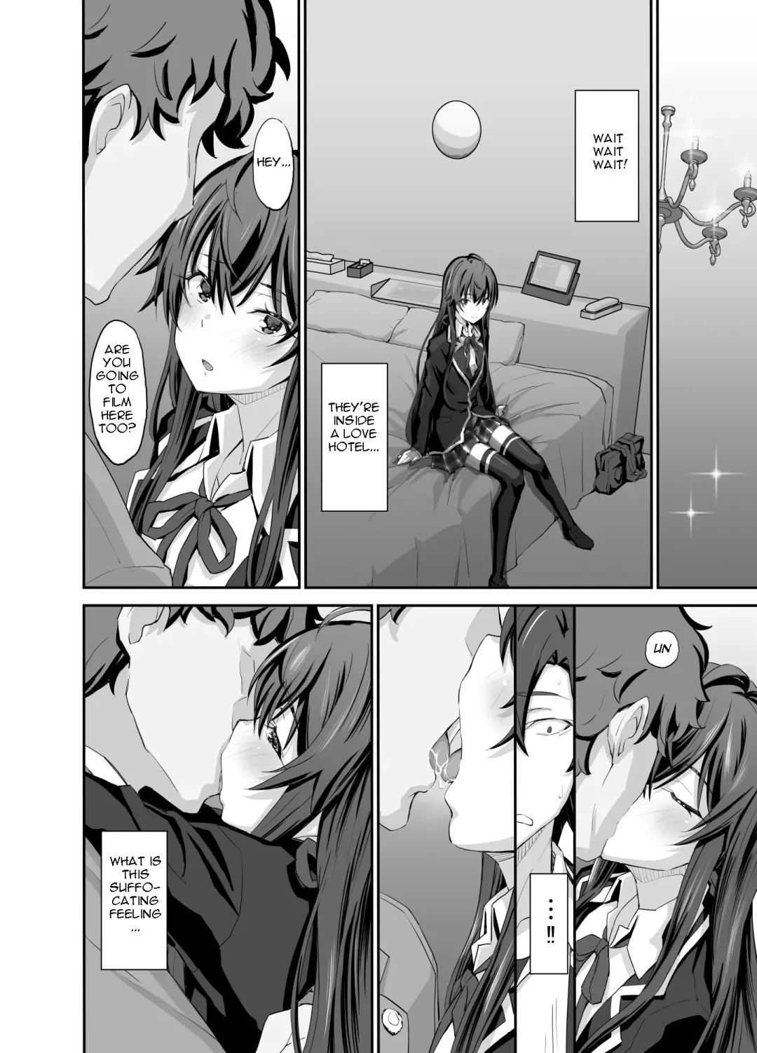 [Miyagoe Yoshitsuki] Douse Ore no Seishun Love Come wa DT de Owatteiru. | My Teen Romantic Comedy Ended With Me Being A Virgin Anyway. Fhentai - Page 35