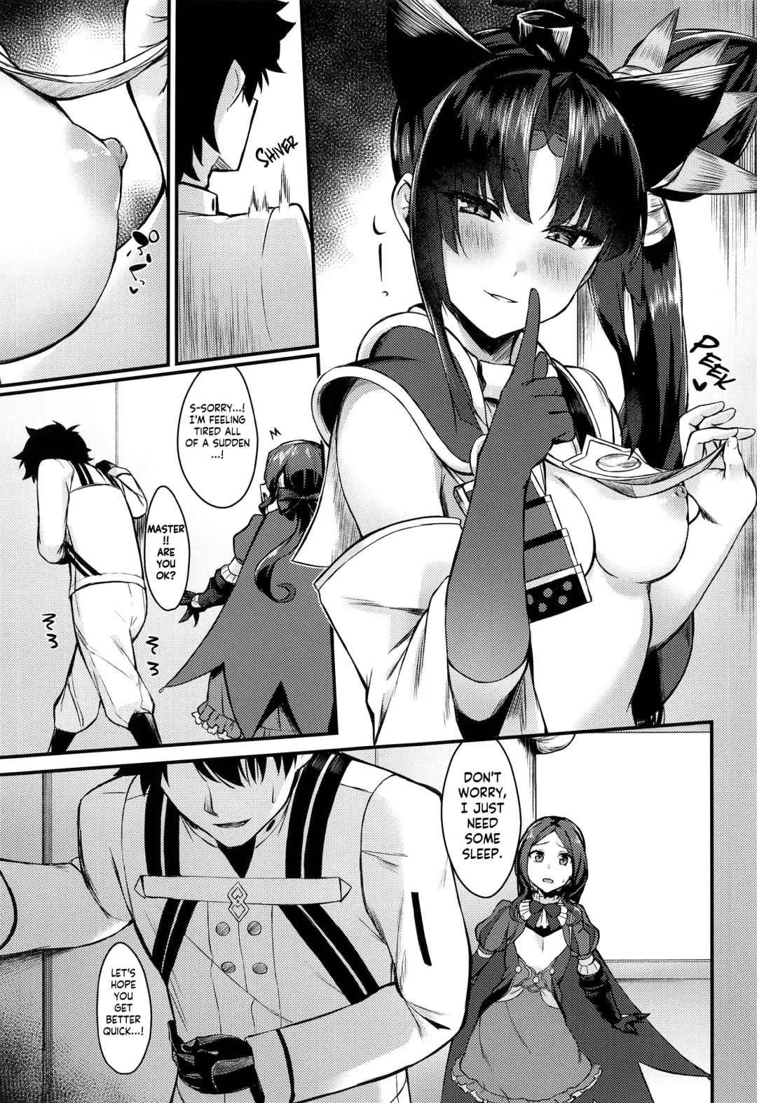 [Pinta] Ushiwakamaru to Kinyoku Seikatsu  | Ushiwakamaru without SEX Fhentai - Page 6