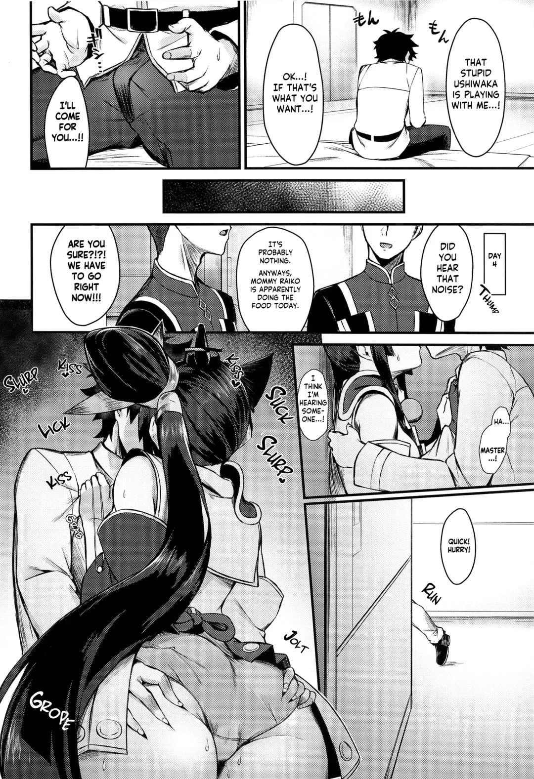 [Pinta] Ushiwakamaru to Kinyoku Seikatsu  | Ushiwakamaru without SEX Fhentai - Page 7