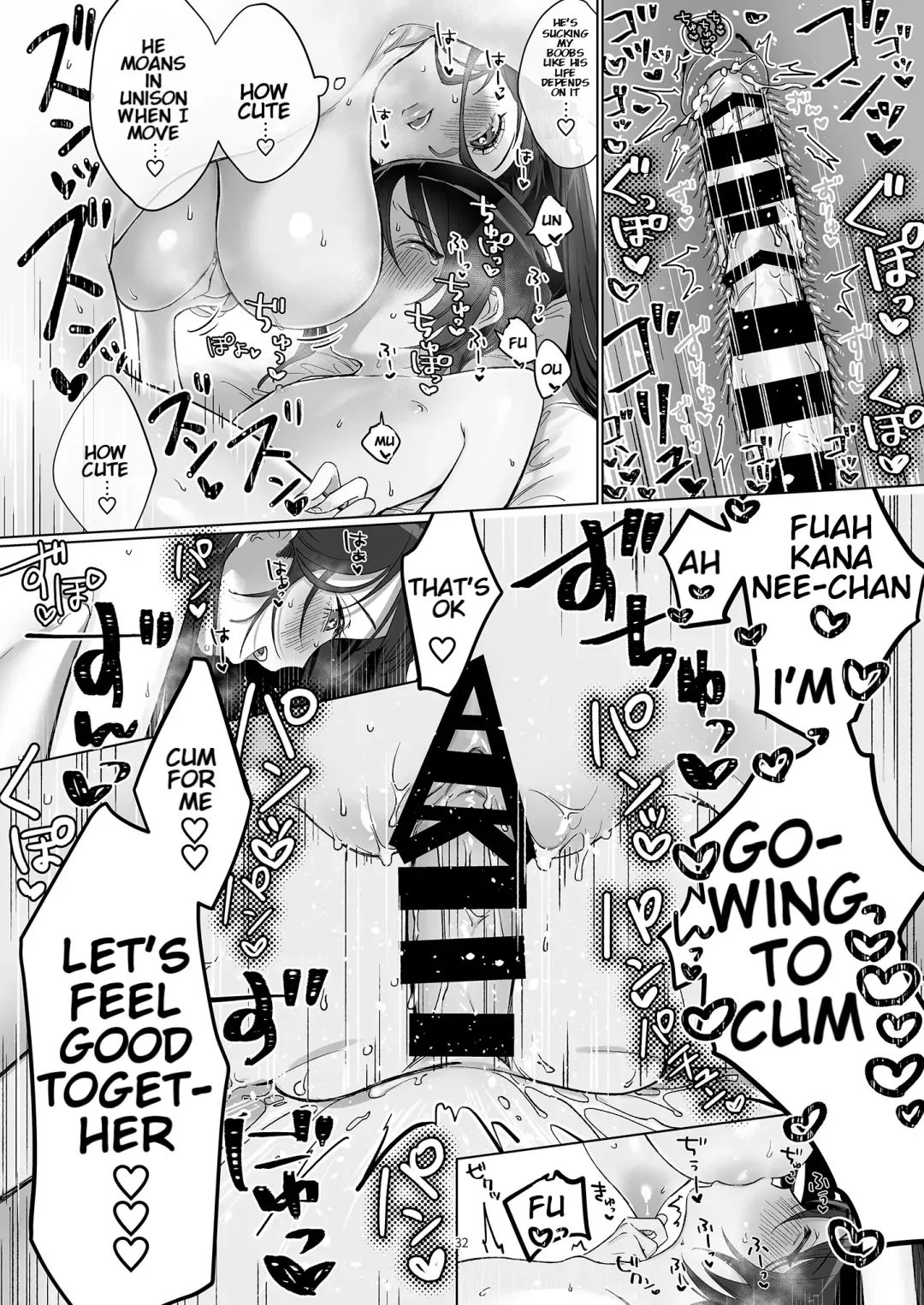 [Kinomoto] Ame, Nochi to Nari no Onee-san 2 | Rain, Then The Girl Next Door 2 Fhentai - Page 32