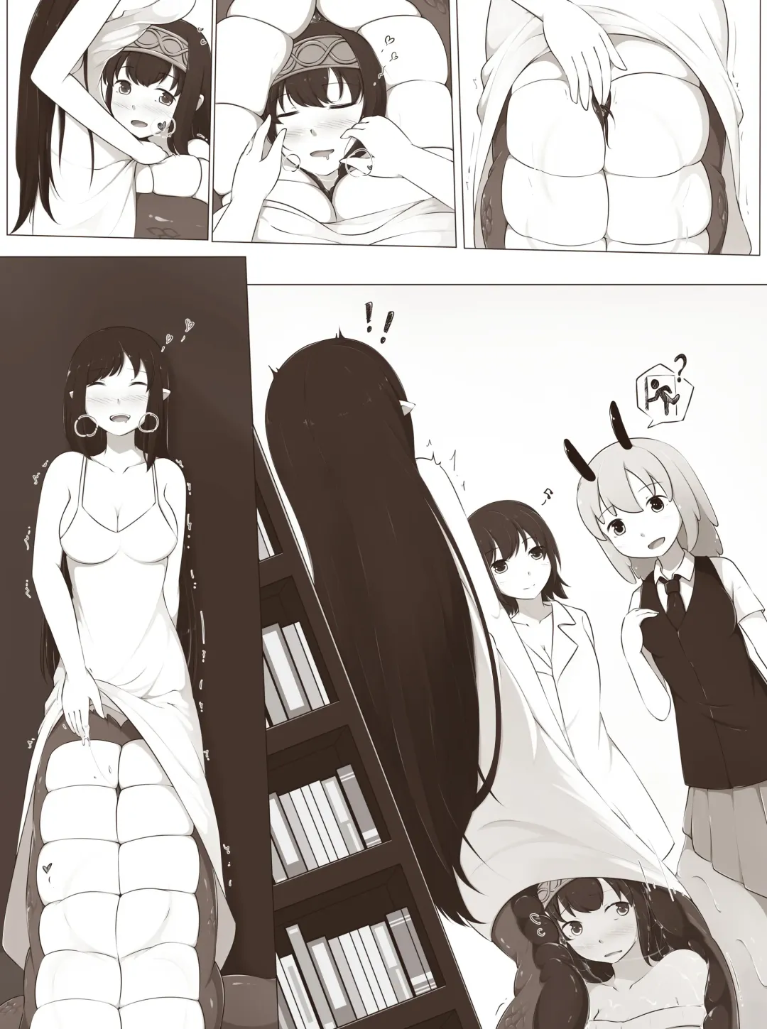 [Magic A2] Lamia vore in library Fhentai - Page 6