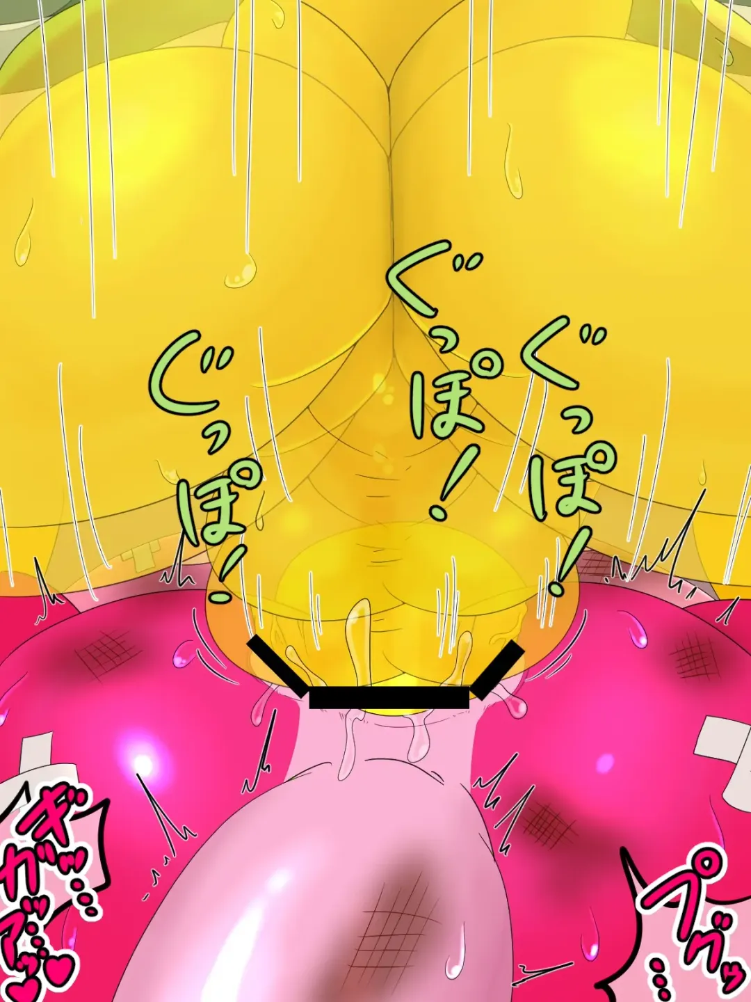 <Kyokon Debu no Hi> Instant Loss 2-Panel Comic Series Style☆Bowser vs. Midbus Fhentai - Page 3