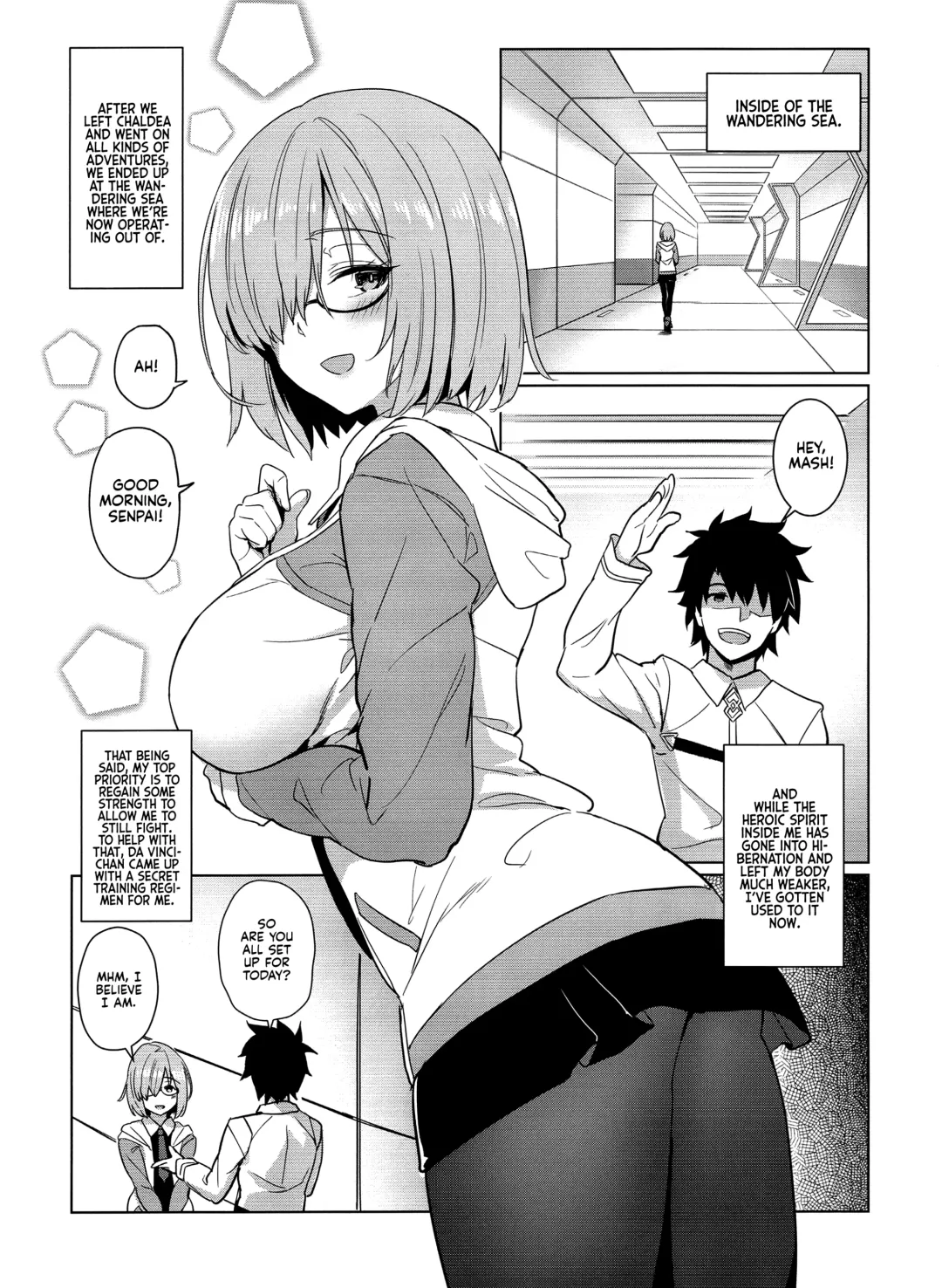 [Zhen Lu] Mash no Himitsu Tokkun | Mash's Secret Training Regimen Fhentai - Page 3