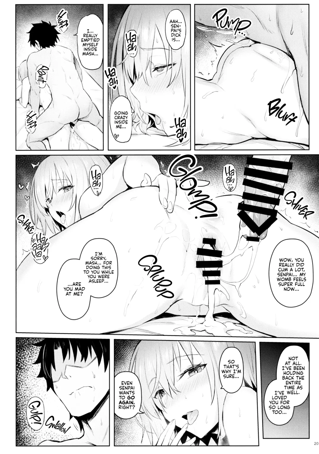 [Zhen Lu] Mash no Bishiri Inmu | My Wet Dreams of Mash's Bubble Butt Fhentai - Page 18