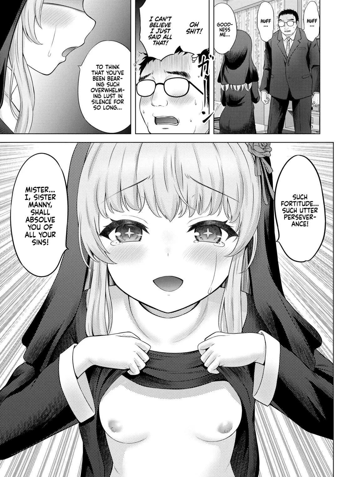[Nekodanshaku - Takeshita Kenjirou] Seishoujo Manyu | Saint Manny Fhentai - Page 7