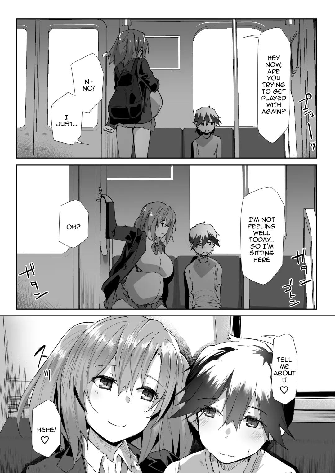[Kuronyan] Yuusenseki ni Suwatta Bakari ni... | Just Because I Sat On The Priority Seat Fhentai - Page 15