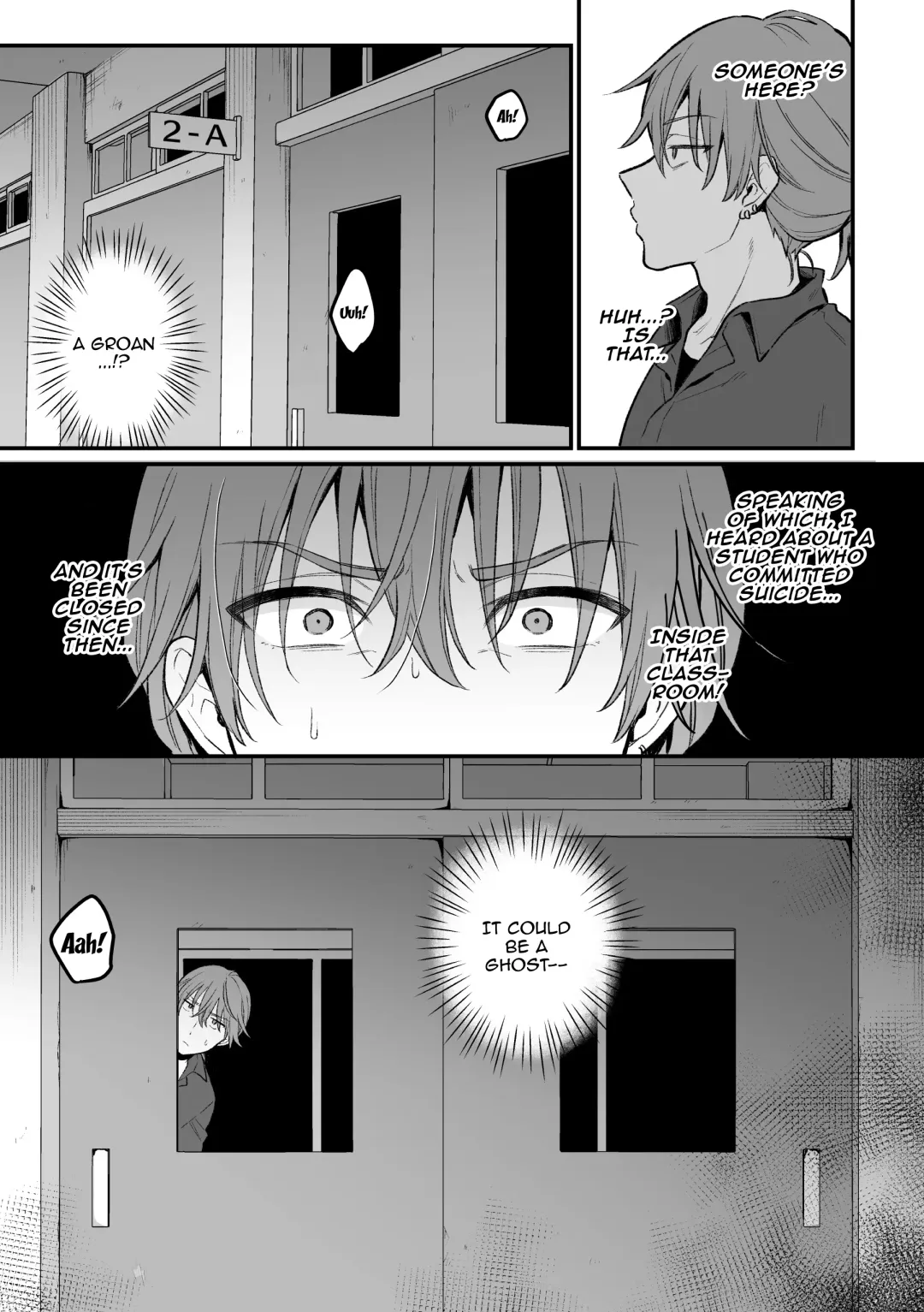 [Rokuroku Bin] Inrei Taiken Ch. 5 ~Iwakutsuki Kyoushitsu de Ananie ni Fukeru Hentai Kyoushi no Hanashi~ | Sexual Paranormal Experience ~The Story About The Teacher Who Masturbates With Anal In A Classroom With a History~ Fhentai - Page 8