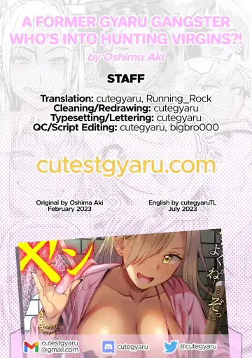 [Oshima Aki] Genzoku Gyaru no Shumi wa Douteigari!? | A Former Gyaru Gangster Who's Into Hunting Virgins?! Fhentai - Page 10