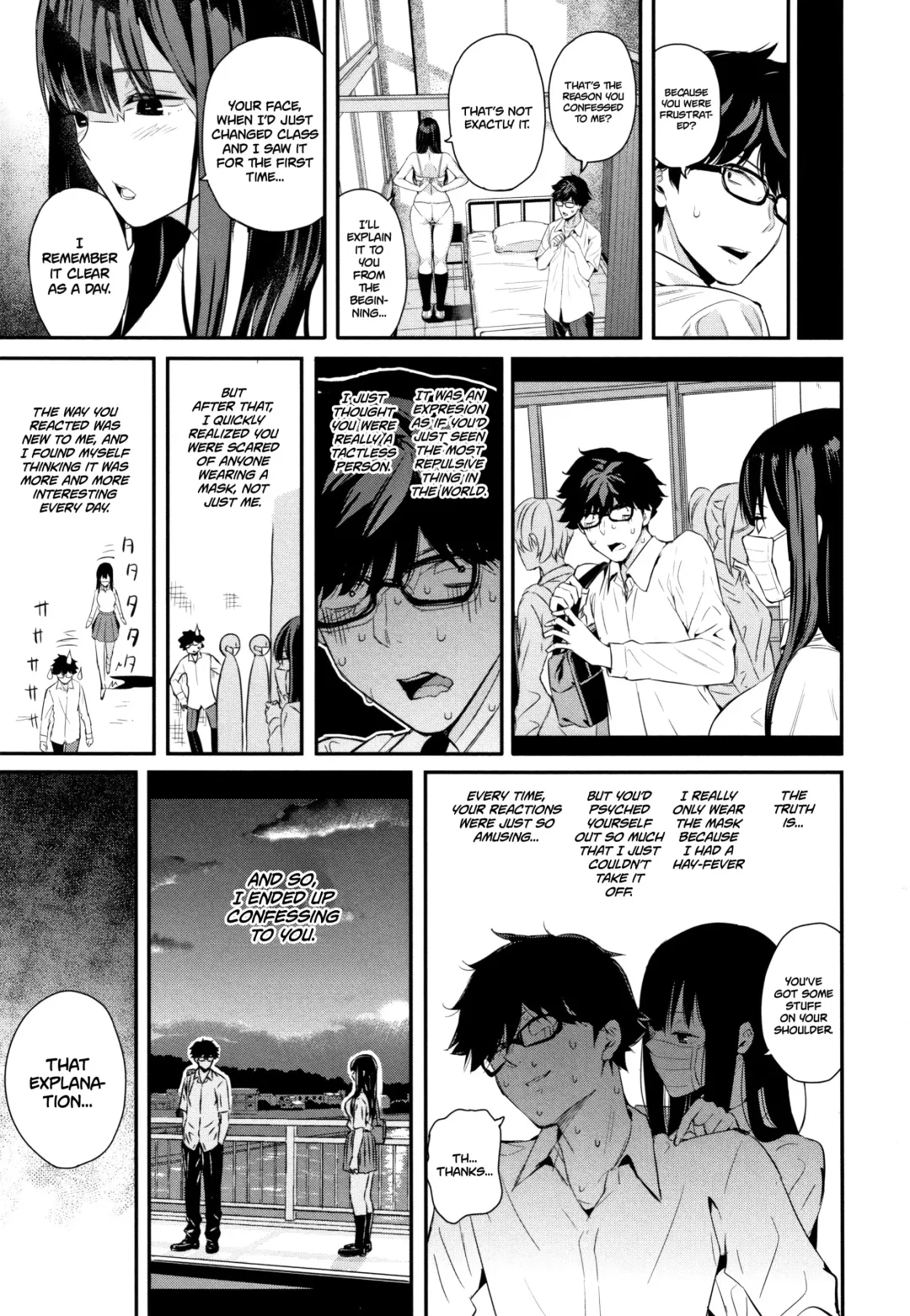 [Shioroku] Wakatsuki, Mask o Totteyo! | Wakatsuki, Take Off Your Mask! Fhentai - Page 37